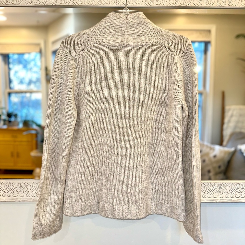 Banana Republic Wool & Cashmere Blend Long Sleeve Knitted Sweater M - Picture 4 of 8